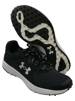 Used Under Armour YARD TURF BB/SB Cleats Black Senior 10.5