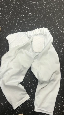 Used Under Armour Youth FB Integrated Pants White XL