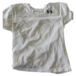 Used Under Armour YOUTH PRACTICE JERSEY FB Top Youth White LG