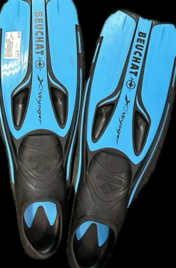 Used Underwater Fins Carolina Blue XS