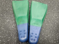 Used Underwater Fins Royal Blue SM