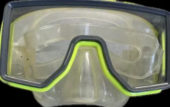 Used Underwater Mask Yellow