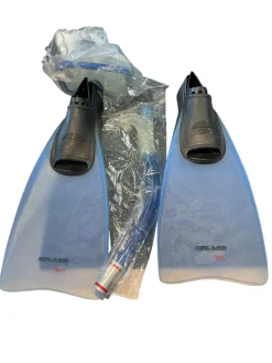 Used Underwater Snorkel Royal Blue