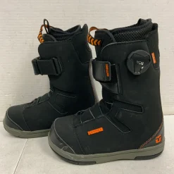 Used Union DEELUXE CADET Boys Snowboard Boots Black Junior 02