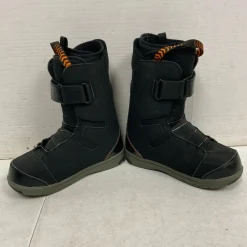 Used Union DEELUXE CADET Boys Snowboard Boots Black Junior 02