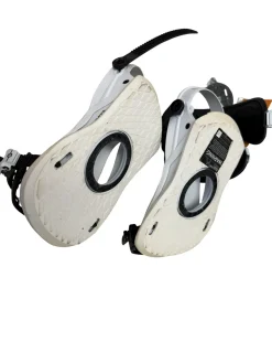 Used Union STRATA Mens Snowboard Bindings White LG