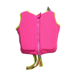 Used UPF50 SWIMSCHOOL ZIP UP PFD YTH Child PFD Pink Child 30-50