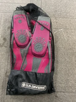 Used US Divers Underwater Snorkel Pink