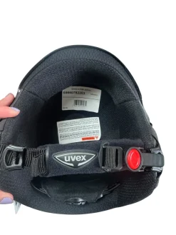 Used UVEX Snowsport Helmet Youth Black One Size