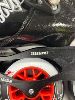 Used VANILLA ASSASSIN Senior Aggressive Skates Black Senior 11
