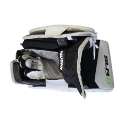 Used Vaughn SLR 4 PRO GOALIE BLOCKER REGULAR Senior Goalie Blocker White