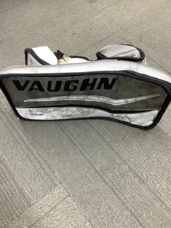 Used Vaughn V6 Senior Goalie Blocker Grey
