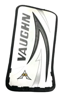 Used Vaughn V7110 V5 Youth Goalie Blocker White And Black
