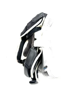 Used Vaughn VELOCITY PRO Senior Goalie Blocker White