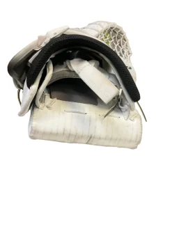 Used Vaughn VENTUS SLR2 INT Senior Goalie Catcher White