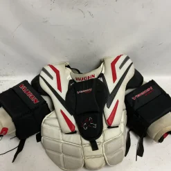 Used Vaughn VISION 9400 Senior Body Armor White/Black/Red SM