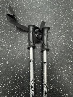 Used VECTOR Mens DH Ski Pole Grey 155 cm / 61 in