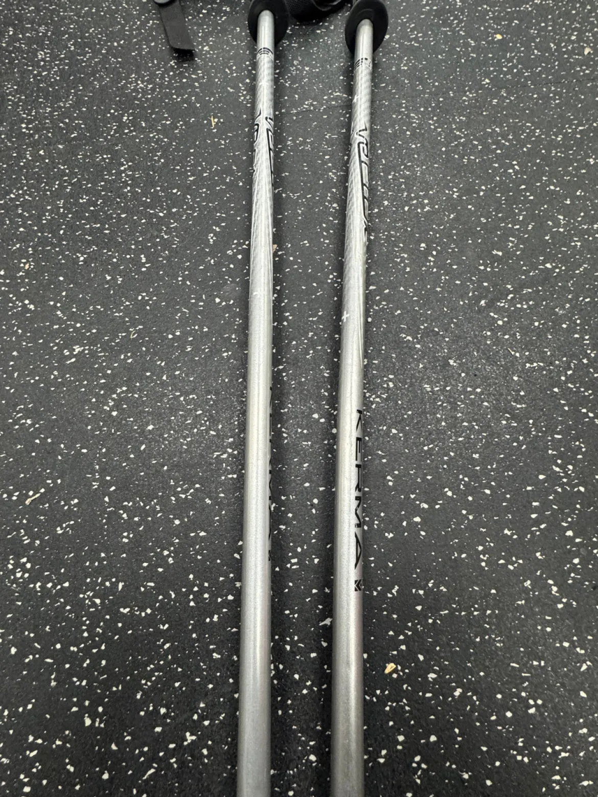 Used VECTOR Mens DH Ski Pole Grey 155 cm / 61 in