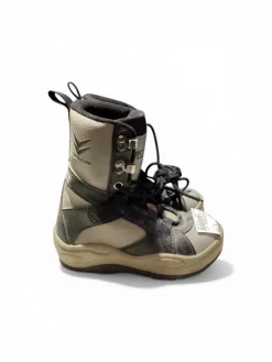Used Vision SNOWBOARD BOOTS Boys Snowboard Boots Grey Junior 02
