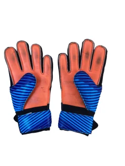 Used Vizari SATURN Soccer Goalie Gloves Navy Blue 4