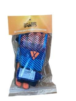 Used Vizari SATURN Soccer Goalie Gloves Navy Blue 4