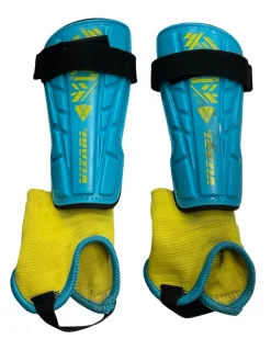 Used Vizari Soccer Shin Guards Adult Turquoise SM