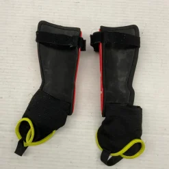 Used Vizari Soccer Shin Guards Junior Red LG