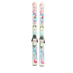 Used Volkl CHICA Girls DH Ski/Binding White 120 cm
