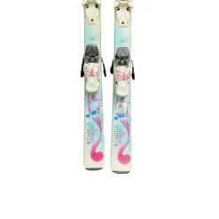 Used Volkl CHICA Girls DH Ski/Binding White 120 cm