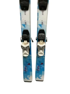 Used Volkl CHICA Girls DH Ski/Binding Carolina Blue 130 cm