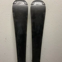 Used Volkl DEACON 8.0 Boys DH Ski/Binding Black And Optic Yellow 130 cm