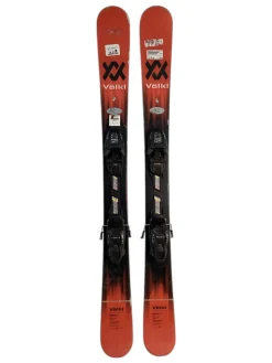 Used Volkl MANTRA JR Boys Skis Only Red 118 cm