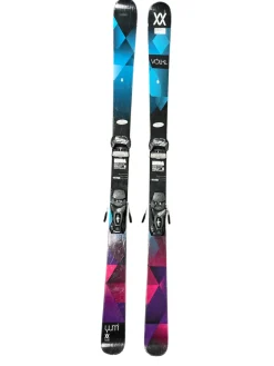 Used Volkl YUMI Womens DH Ski/Binding Black 168 cm