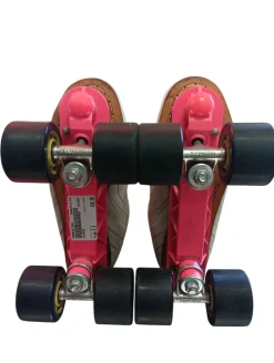 Used VOODOO Senior Roller Quad Skates White Senior 8