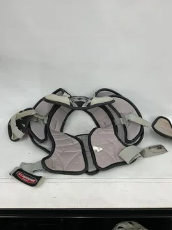 Used Warrior ADRENALINE 7.0 Lacrosse Shoulder Pads Black SM