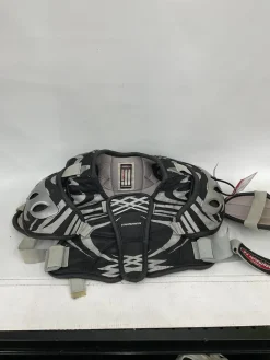 Used Warrior ADRENALINE 6.0 Lacrosse Shoulder Pads Grey SM