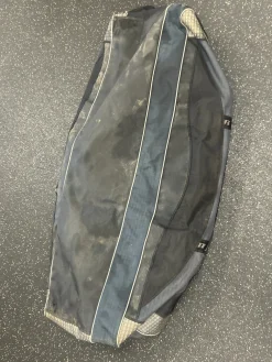 Used Warrior BLACK HOLE Player Carry Bag Navy Blue