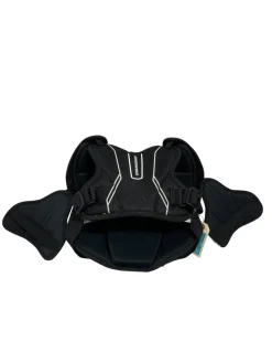 Used Warrior BURN Lacrosse Shoulder Pads Black LG