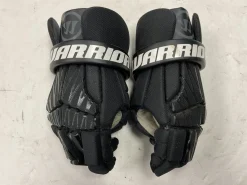 Used Warrior BURN NEXT Lacrosse Gloves Mens Black SM