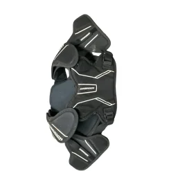 Used Warrior BURN NEXT LAX SHOULDER PADS Lacrosse Shoulder Pads Black LG