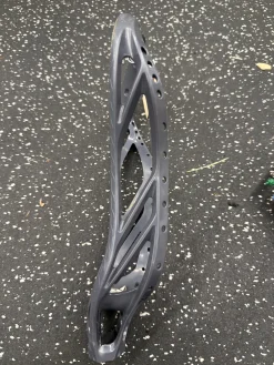 Used Warrior BURN NEXT Mens Lacrosse Head Grey