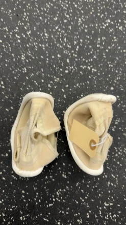 Used Warrior ELBOW PAD Lacrosse Arm Pads/Guards White LG