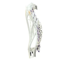Used Warrior EVO 5 STRUNG HEAD Mens Lacrosse Head White