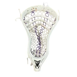 Used Warrior EVO 5 STRUNG HEAD Mens Lacrosse Head White