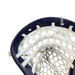 Used Warrior EVO 5 STRUNG HEAD Mens Lacrosse Head Navy Blue