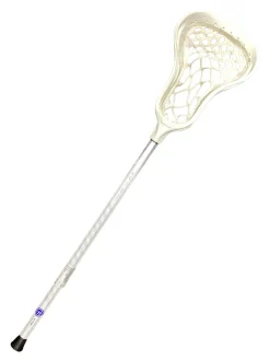 Used Warrior EVO Jr Lacrosse Atk/Mid Complete Stick White
