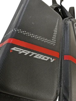 Used Warrior Fatboy Lacrosse Rib Pads Black Size Small