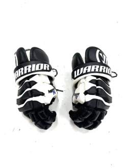 Used Warrior HYPNO IV Lacrosse Gloves Junior Black 12