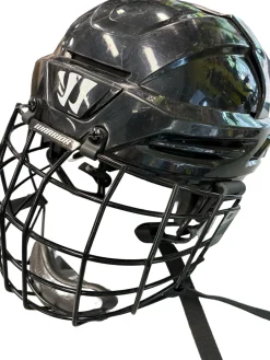 Used Warrior KROWN 2.0 Helmet Cage Combo Black MD