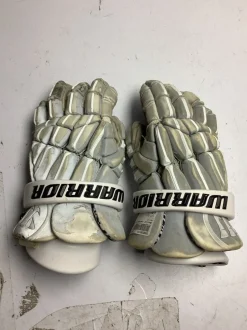Used Warrior Lacrosse Rib Pads White LG